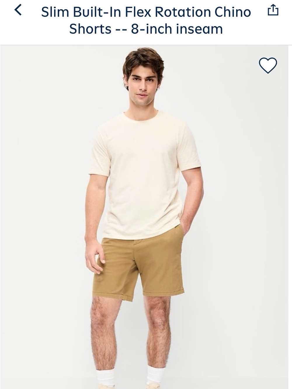 Old Navy Tall Chino Shorts